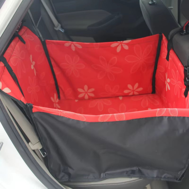 Pet Carriers Dog Car Seat Cover Carrying for Dogs Cats Mat Blanket Rear Back Hammock Protector Transportin Perro