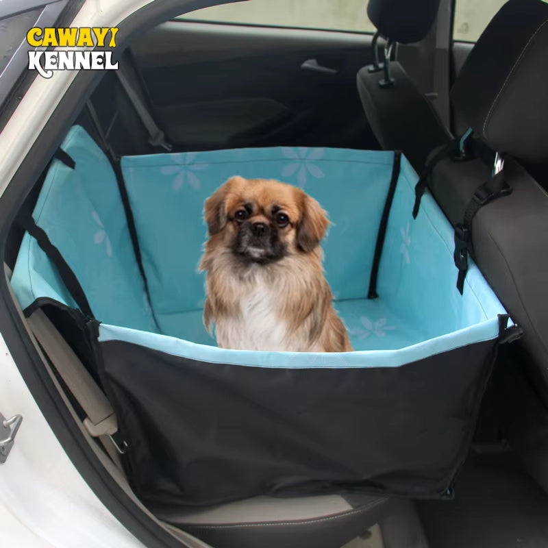 Pet Carriers Dog Car Seat Cover Carrying for Dogs Cats Mat Blanket Rear Back Hammock Protector Transportin Perro